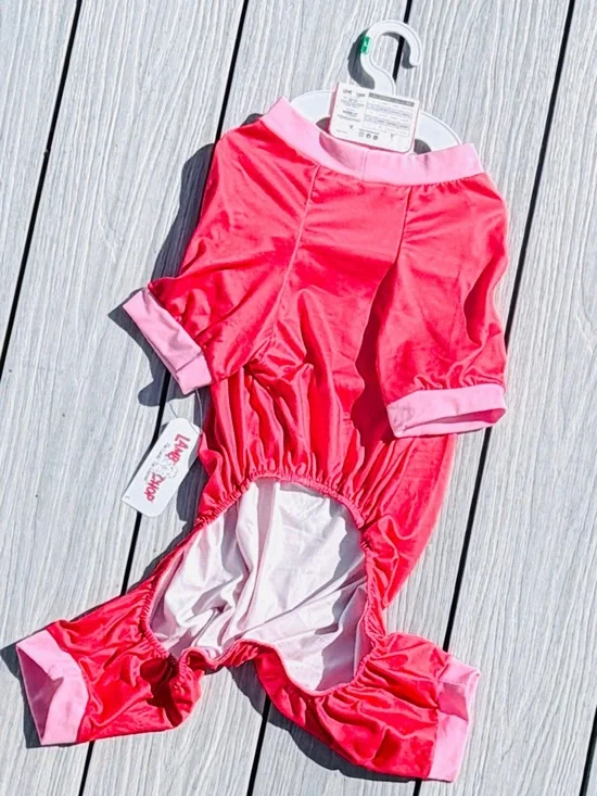 Dog Onesie Pajama Lambchop I Need A Hug Graphic Tee (Pet Costume/Clothes) - Picture 2 of 3